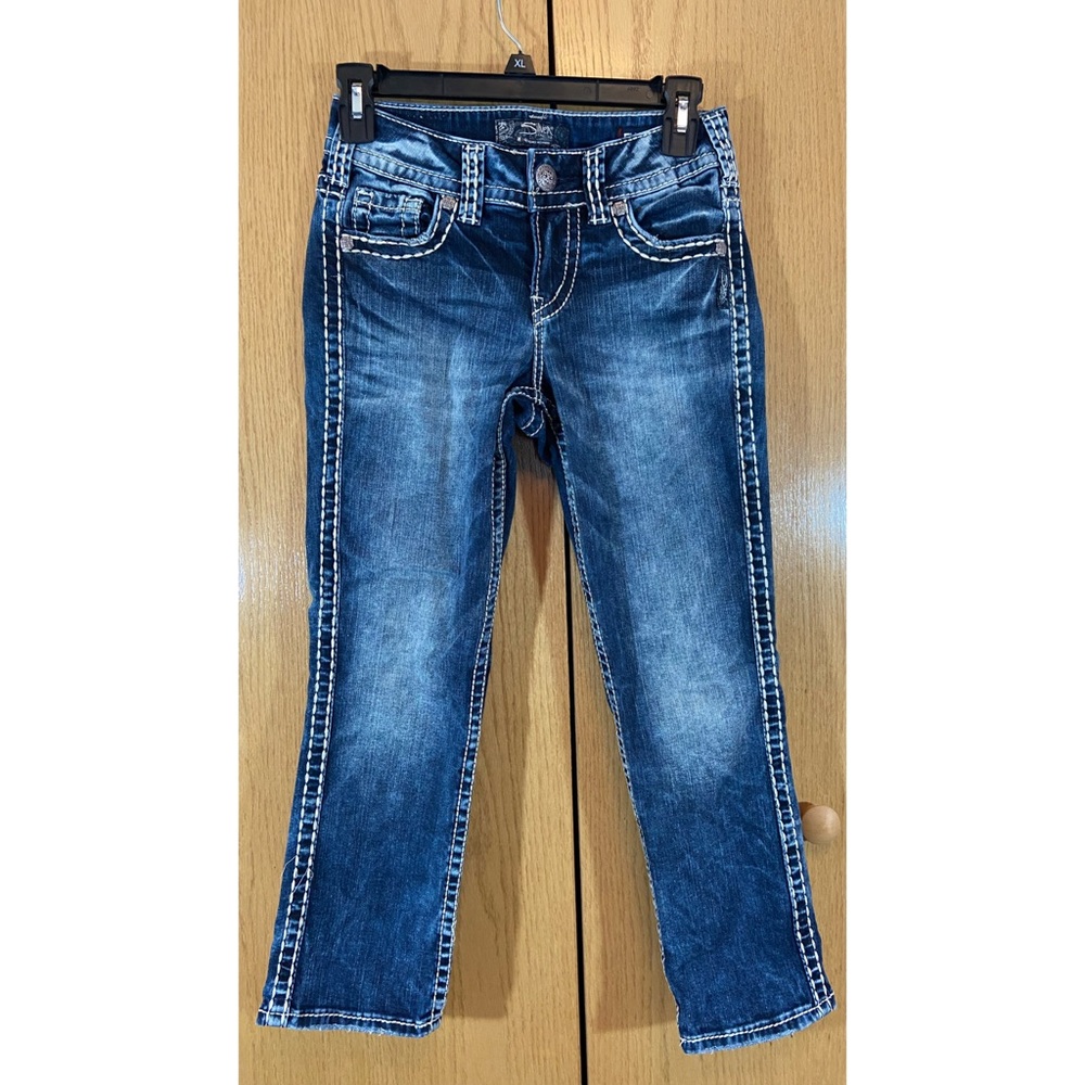 Silver Suki Mid Capris Jeans